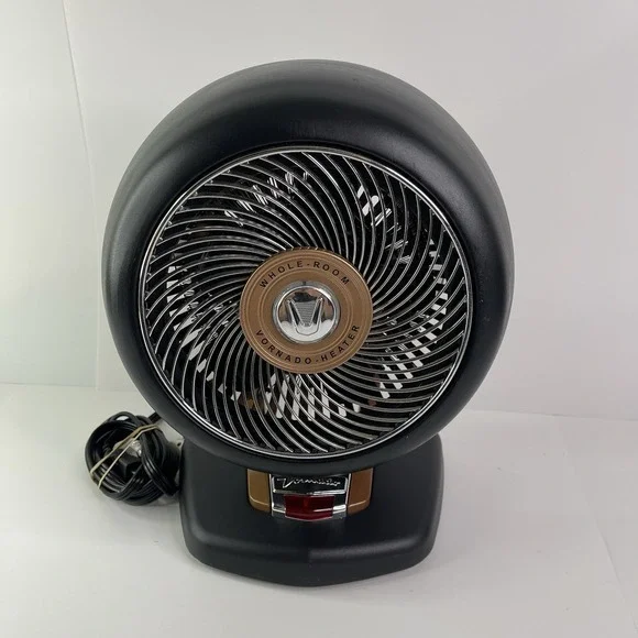 Vornado VHEAT Whole Room Space Heater – Black Copper Color Retro Style