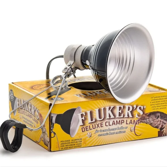 Fluker's Deluxe Clamp Lamp