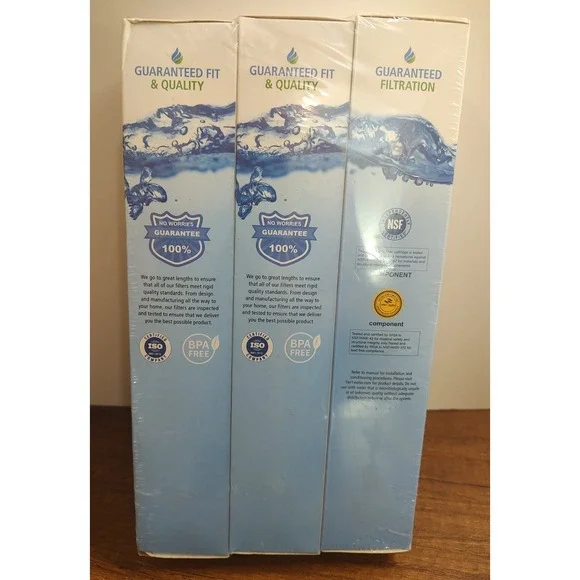 Fits GE RPWF SmartWater Comparable Tier1 Refrigerator Water Filter 3 Pack D5