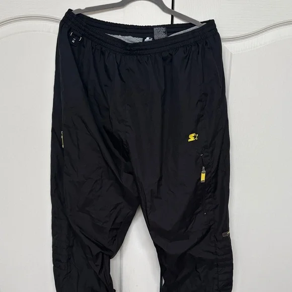 STARTER Black and Gray Athletic Pants