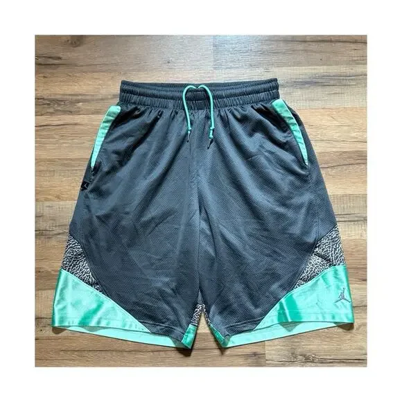 Y2K Air Jordan Elephant Print Dri-Fit Shorts