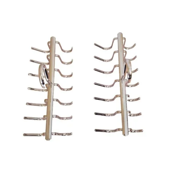 2 Tie Scarf Hat Cap Closey Hangers Organizers Heavy Duty Metal Holds 28‎