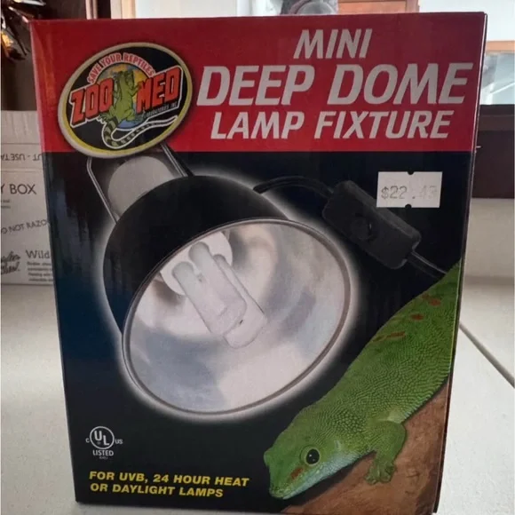 Zoo Med Mini Deep Dome Lamp Fixture