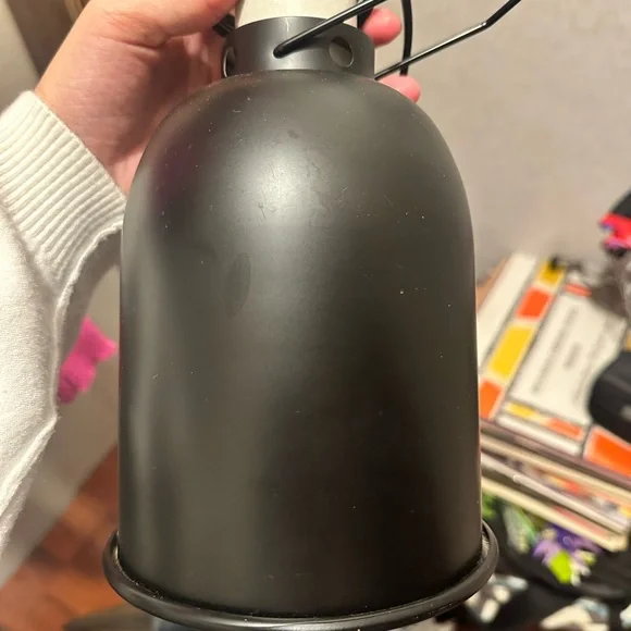 Matte Black Pendant Light