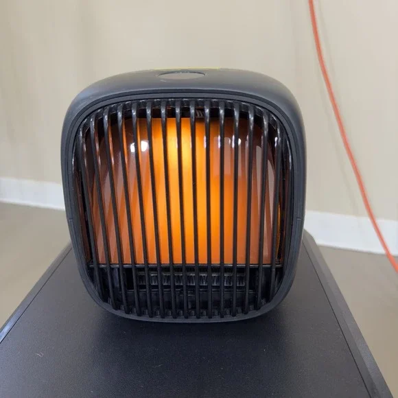 COUNTRY-GLOW Immersive Warm Air 800W SPACE HEATER Simulated Fire & White Noise
