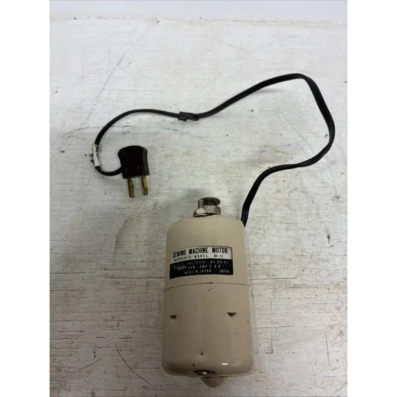 Vintage Matsushita Electric Sewing Machine Motor Model SC-L1 (115V, 80W) Works