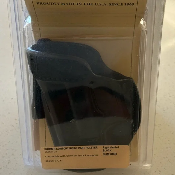 GALCO Gun leather Black Inside Pant Holster New
