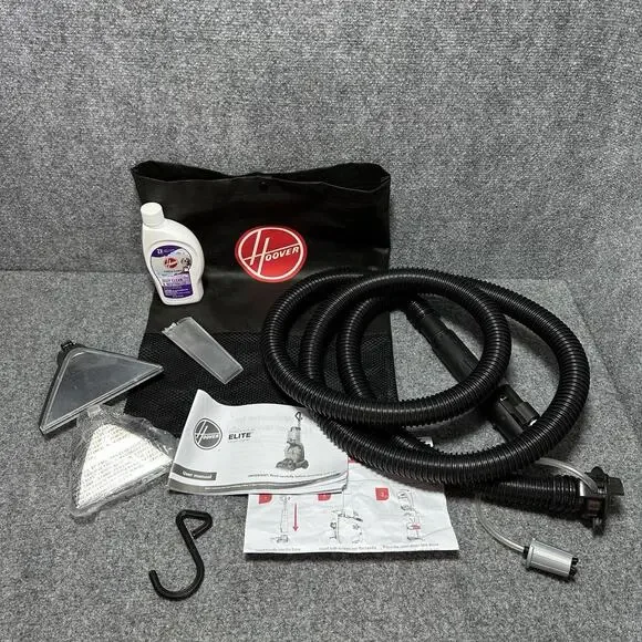 Hoover Smartwash Carpet Cleaner Hose Assy. Parts Cleaner W/ Cleaning Formula Lot