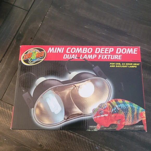 Zoo med mini combo deep dome Reptile Lamp Fixture