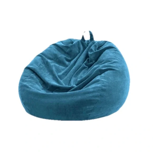 Bean Bag Chair Cover MEDIUM (200L)-BLUE ENCRE