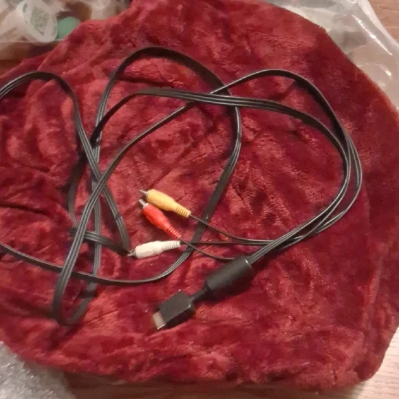 Black AV Cable for VR/AR Accessories