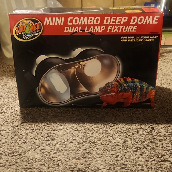 COPY - MINI COMBO DEEP DOME DUAL LAMP FIXTURE