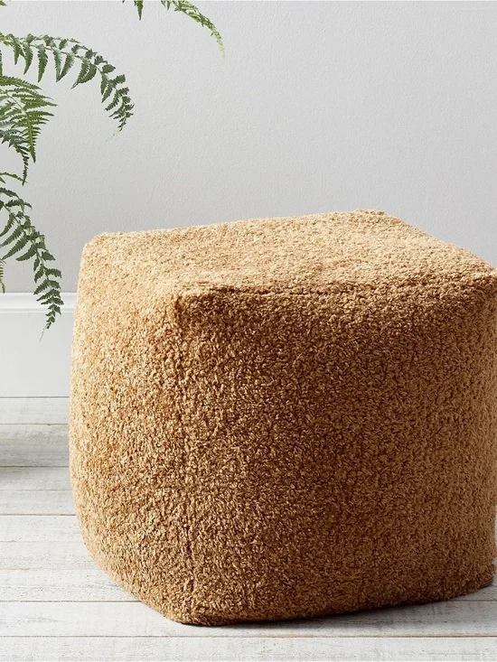 Pottery Barn Faux Fur Pouf Cover