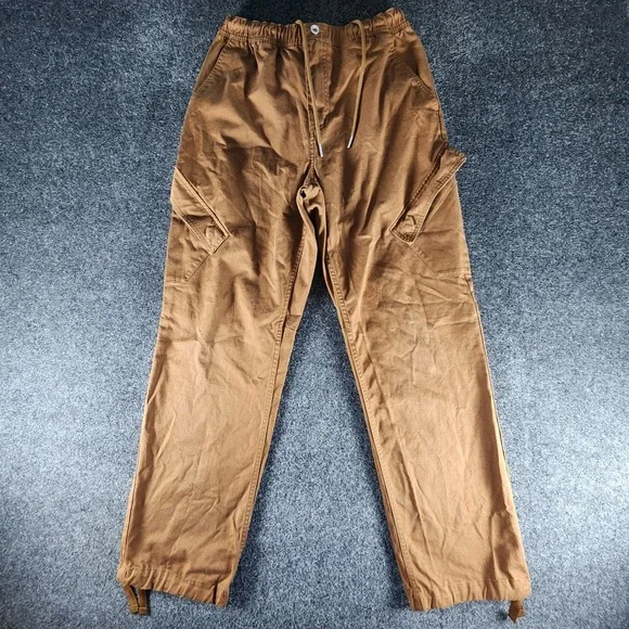 Jordan Flight Essentials Mens Cargo Pants Brown FB7305-281 Size M