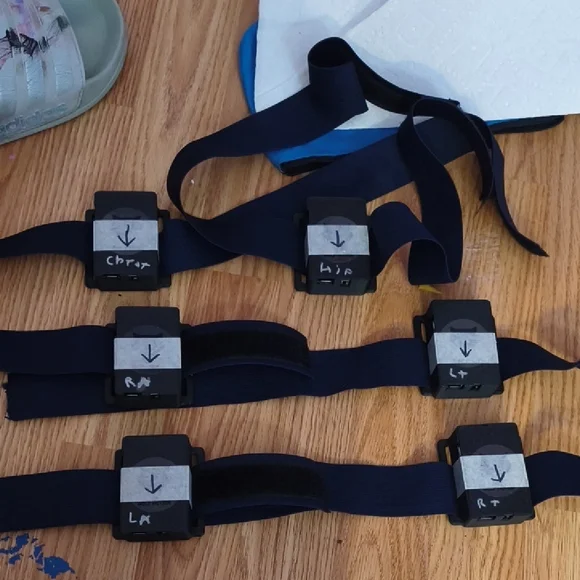 DIY Wolf Motion SlimeVR Trackers