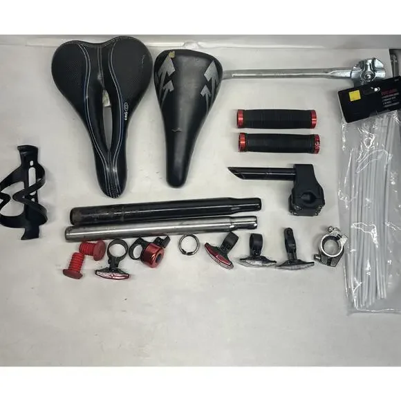 Lot Vintage Old School BMX Bike parts and Accessories Thruster/blackops