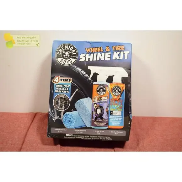 Chemical Guys 4 Piece Wheel & Tire Shine Kit