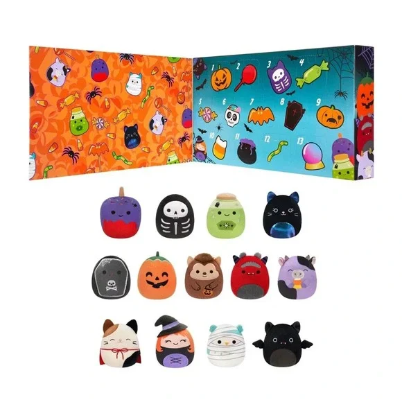 Squishmallows Halloween 2025 Countdown Calendar 13 Micromallows NEW Sealed