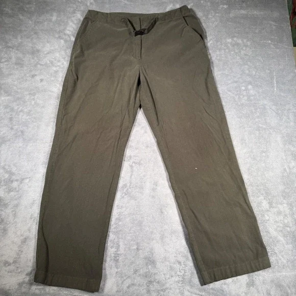 Vintage Woolrich John Rich & Bros Buckle Waist Outdoor Pants 32x28 Olive Gorp
