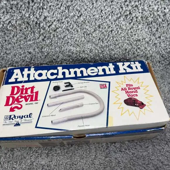 Vintage Dirt Devil Attachment Kit Model 192