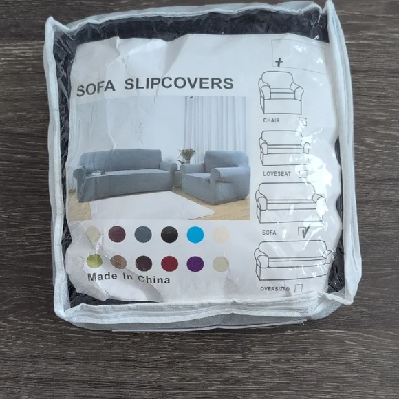 Sofa Slipcovers in Blue