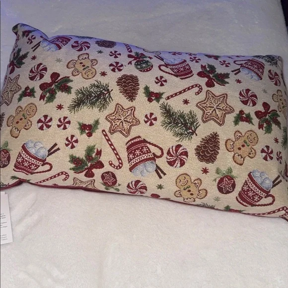 Caldeira Crosstitch Christmas stitched pillows 🎅🏻🎅🏻