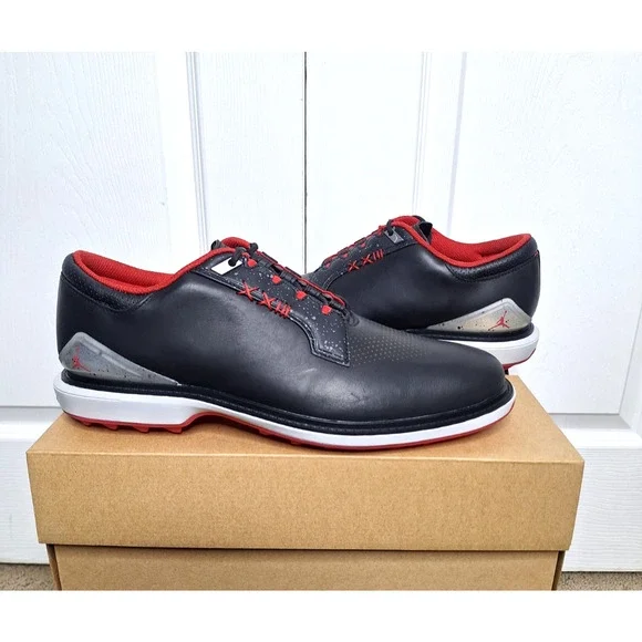 Air Jordan ADG 5 Golf Black Fire Red size 8.5 FQ6642-001 No Box
