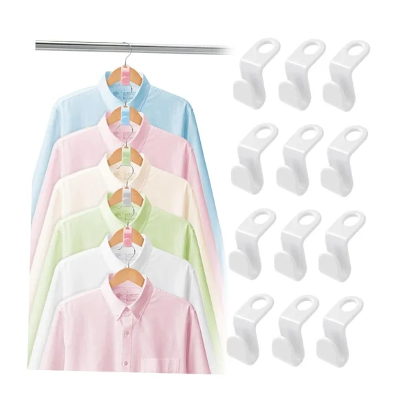 👣 4/$20. 50 Pcs Hanger Hooks, Space Saving.