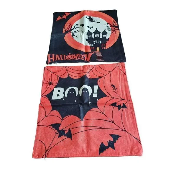 Halloween Pillow Covers (2)