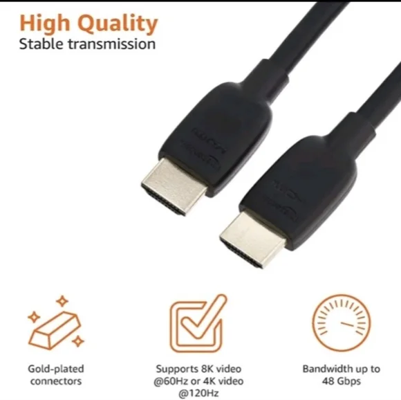 Amazon Basics High-Speed HDMI Cable