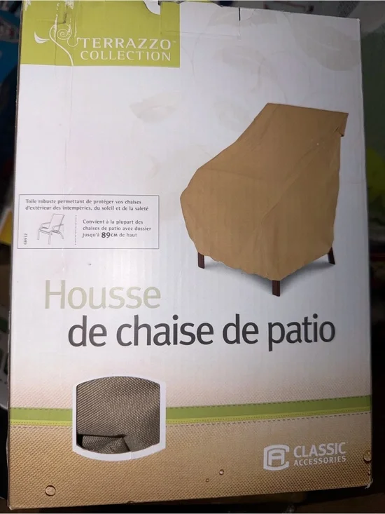 Target Terrazzo Collection Patio Chair Cover - Tan