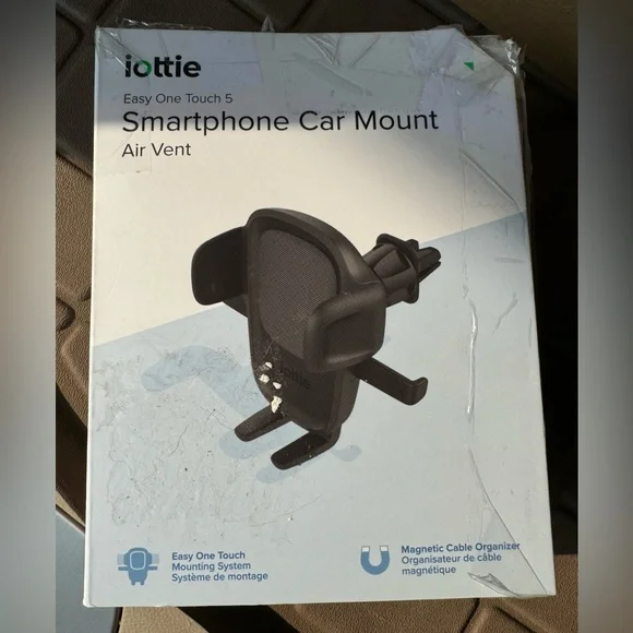 New IOttie Easy One Touch 5 Dash & Windshield Mount- Black