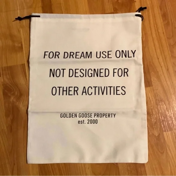 Golden Goose Dust Bag 15 1/2‎ x 12 inches