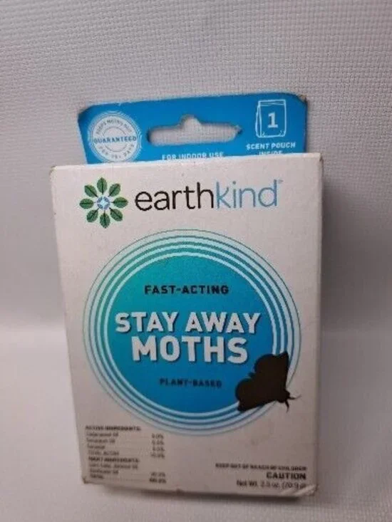 Stay Away Moths- Natural Repellent - 2.5-ounce package - NEW