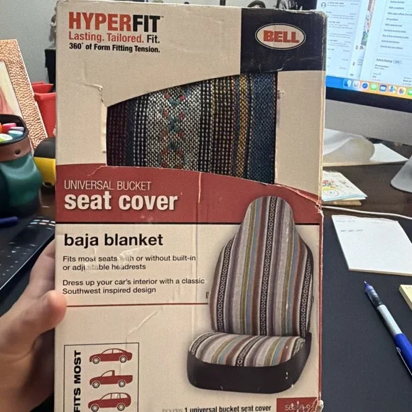 Bell Automotive 22-1-56258-9 Universal Baja Blanket Bucket Seat Cover