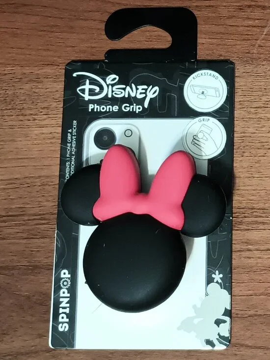 NWT & HTF ~ Disney's Minnie Mouse Phone Grip by Spinpop