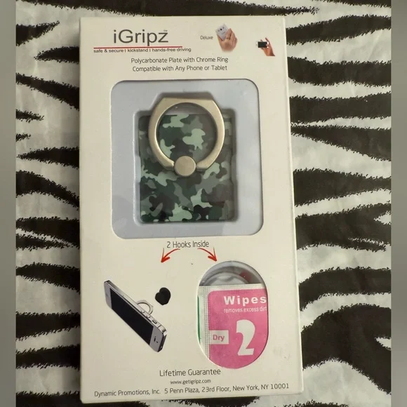 Cool Camouflage Phone Ring Holder