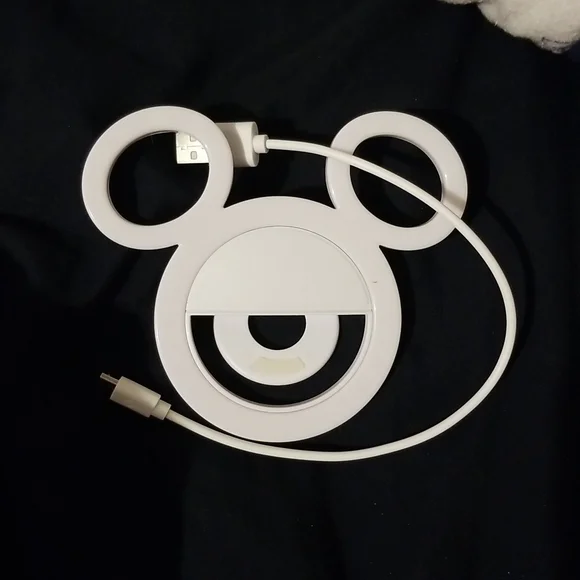 Mickey ears clip on ring light