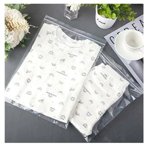 Zip-top Seal Resealable 8x10 bags