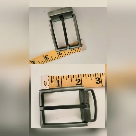 Alloy Belt Buckle Rectangle Pin Buckle Single Prong