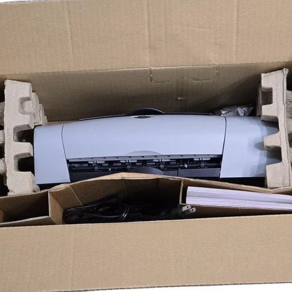 Dell Photo Printer 720 Inkjet‎ USB With Owner's Manual In Box Untested Cables
