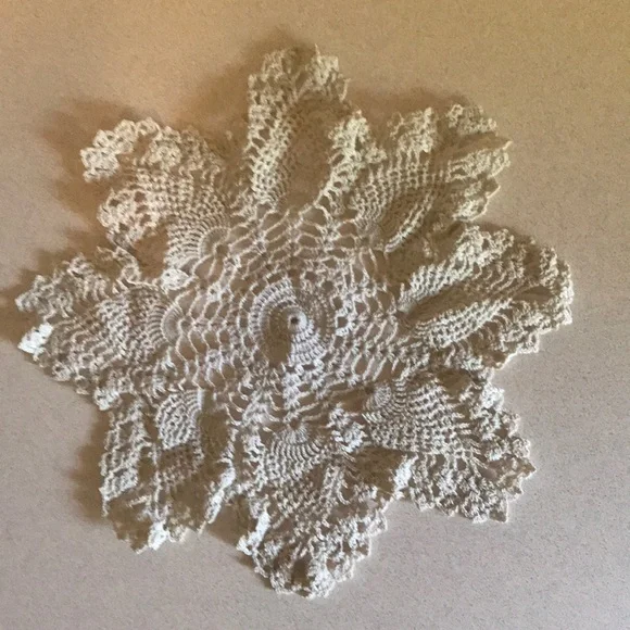 Vintage crochet doily