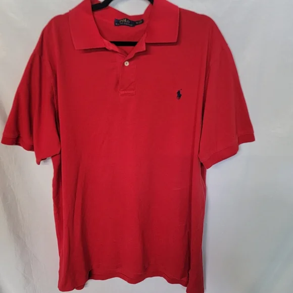 Polo by Ralph Lauren Men's Red Classic Polo Shirt