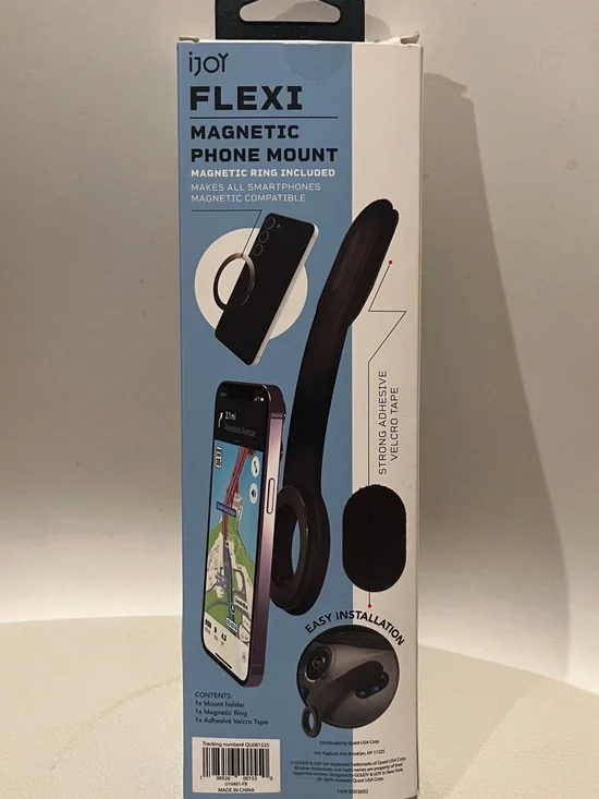 Flexi Magnetic Phone Mount - Black