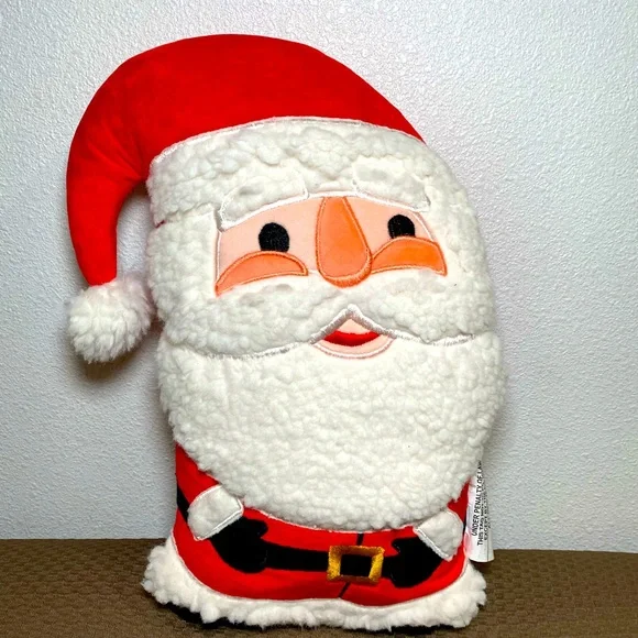Target Wondershop Santa Claus Toss Pillow Holiday Christmas NEW Plush