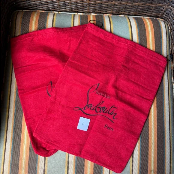 CHRISTIAN LOUBOUTIN shoe dust bags
