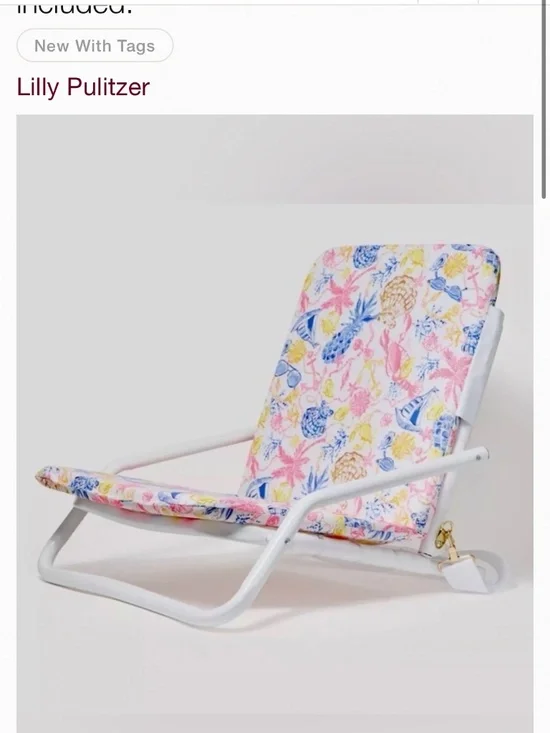 Beach chairs!