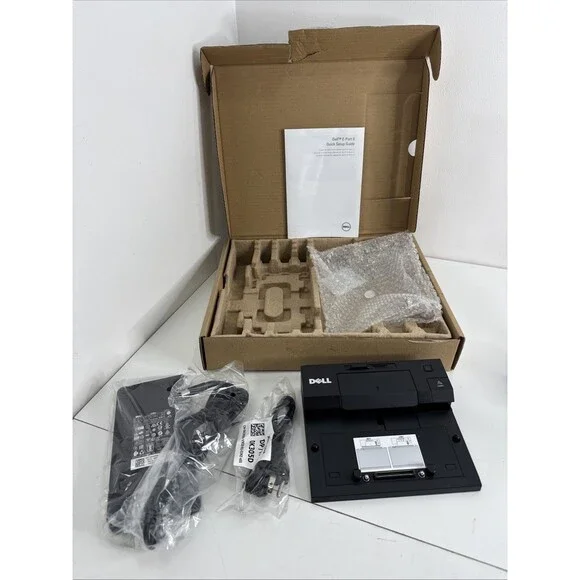 Dell PR03X E-Port II Replicator Docking USB 3.0+130W Adapter Genuine New