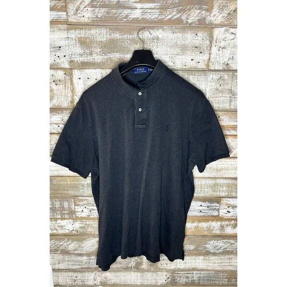 Polo Ralph Lauren mens grey short sleeved polo shirt XL‎