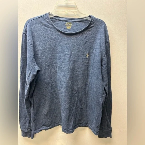 Polo by Ralph Lauren Heathered Blue Top